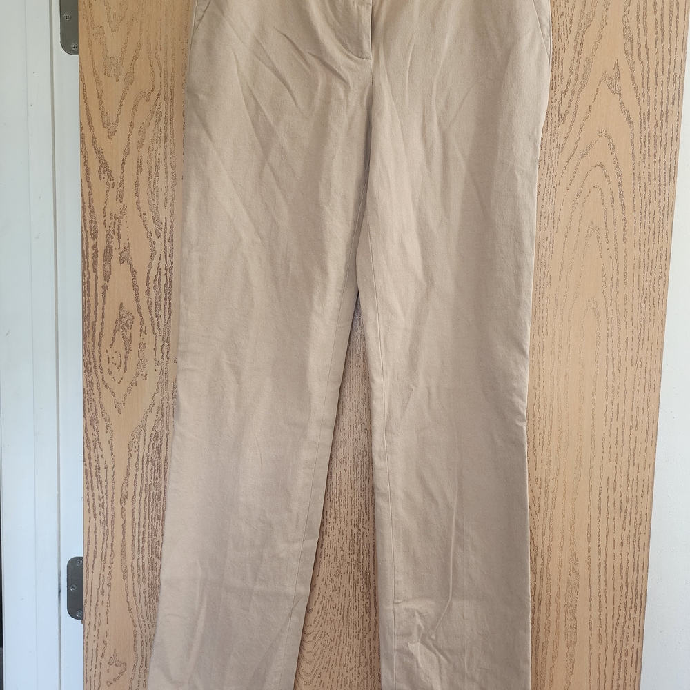 J. Crew Favorite Fit Tan Trousers